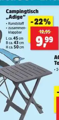 Thomas Philipps Campingtisch „Adige“ Angebot