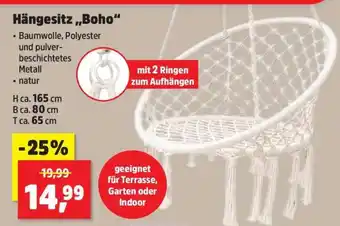 Thomas Philipps Hängesitz „Boho“ Angebot