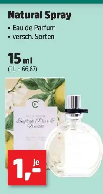 Thomas Philipps Natural Spray Angebot