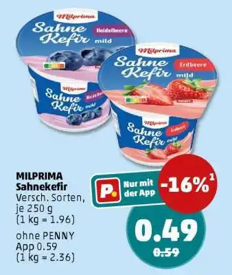 PENNY MILPRIMA Sahnekefir Angebot