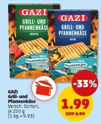 PENNY GAZI Grill- und Pfannenkäse Angebot