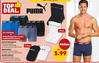 PENNY Sneakersocken Angebot