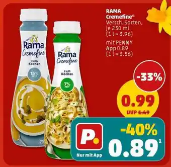 PENNY Rama Cremefine Angebot