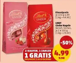 PENNY LINDT Lindor Kugeln Angebot