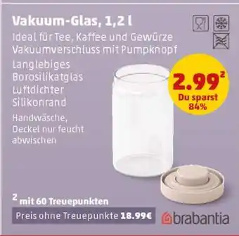 PENNY Vakuum-Glas, 1,2 l Angebot