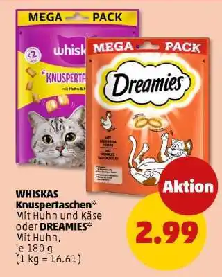 PENNY Whiskas Knuspertaschen Angebot