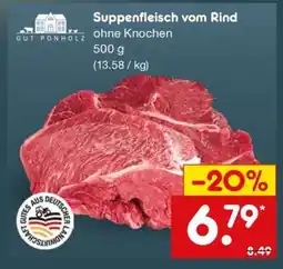 Netto Marken-Discount Suppenfleisch vom Rind Angebot