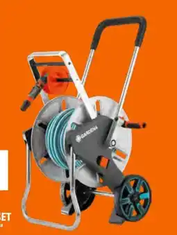 OBI Gardena Metall-Schlauchwagen AquaRoll M Easy Set Angebot