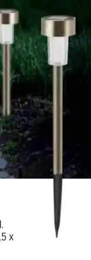 OBI LED Solarleuchte Angebot