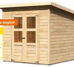 OBI Karibu Holz-Gartenhaus Neuenburg 2 Angebot