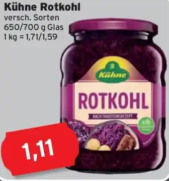 CAP Markt Kühne Rotkohl Angebot