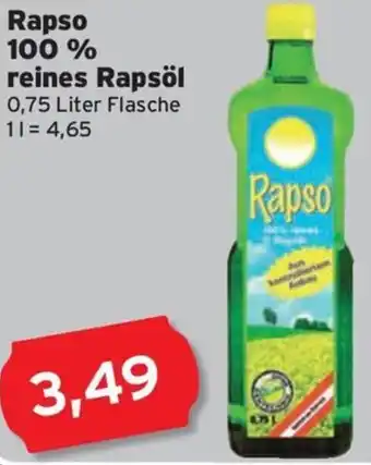 CAP Markt Rapso 100% reines Rapsöl Angebot