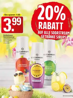 WEZ Sodastream Getränkesirup Angebot