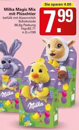 WEZ Milka Magic Mix mit Plüschtier Angebot