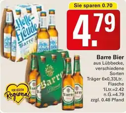 WEZ Barre Bier Angebot