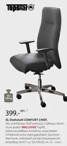 Zurbrüggen Topstar xl-drehstuhl comfort chief Angebot
