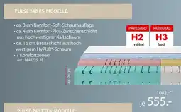 Zurbrüggen Pulse 240 ks-modelle Angebot