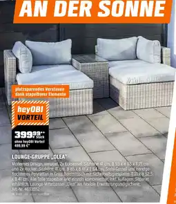 OBI Lounge-gruppe olea Angebot