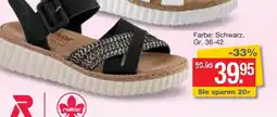 Siemes Schuhcenter Rieker sandalen Angebot