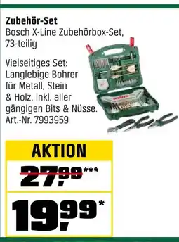 OBI Bosch x-line zubehörbox-set Angebot