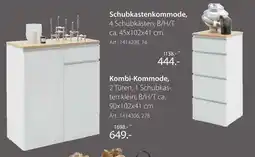 Zurbrüggen Schubkastenkommode Angebot