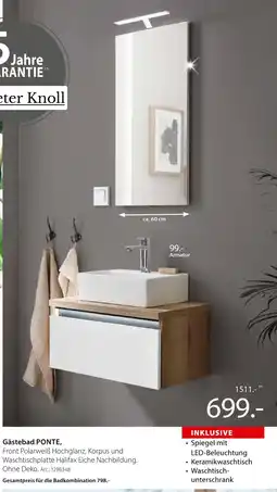 Zurbrüggen Gästebad ponte Angebot