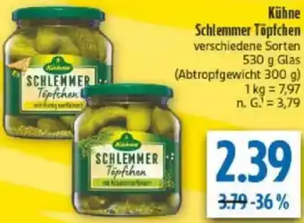 diska Kühne Schlemmer Töpfchen Angebot