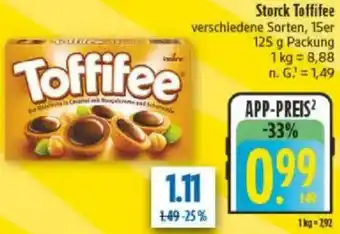 diska Storck Toffifee Angebot