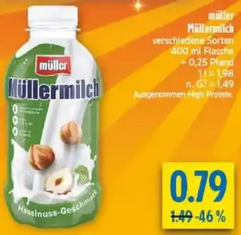 diska müller Müllermilch Angebot
