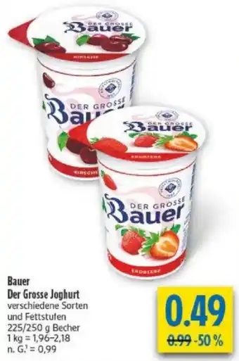 diska Bauer Der Grosse Joghurt Angebot