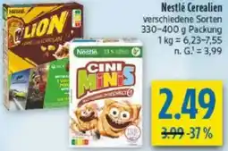 diska Nestlé Cerealien Angebot