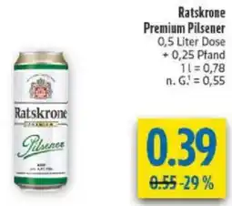 diska Ratskrone Premium Pilsener Angebot