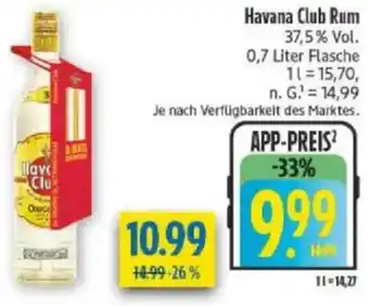 diska Havana Club Rum Angebot