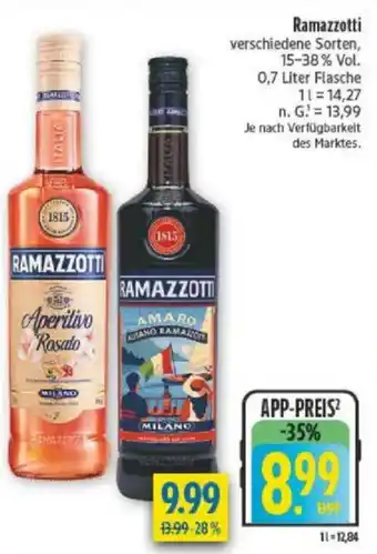 diska Ramazzotti Angebot