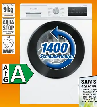 expert Techno Land SIEMENS Waschmaschine WM14N2EX9 Angebot