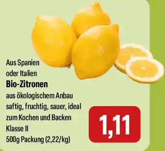 Feneberg Bio-Zitronen Angebot