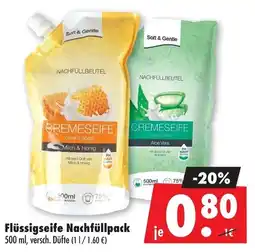 Mäc Geiz Flüssigseife Nachfüllpack Angebot