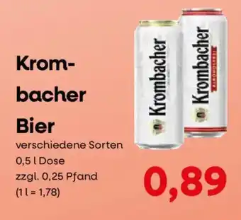 Konsum Leipzig Krombacher Bier Angebot