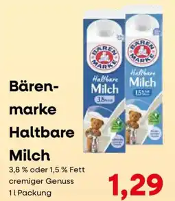 Konsum Leipzig Bärenmarke Haltbare Milch Angebot