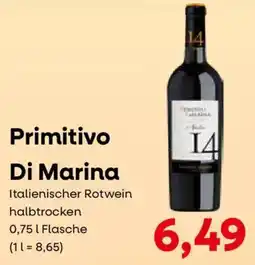 Konsum Leipzig Primitivo Di Marina Italienischer Rotwein Angebot