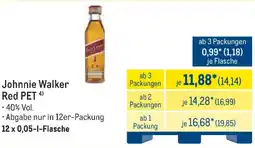 METRO Johnnie Walker Angebot