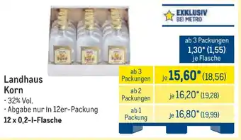 METRO Landhaus Korn Angebot