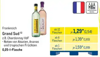 METRO Grand Sud z.B. Chardonnay VdF Angebot