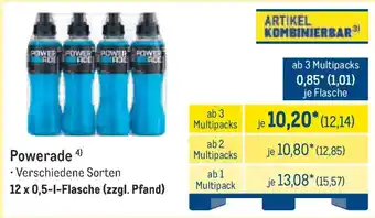 METRO Powerade Angebot