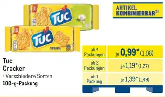 METRO LU Tuc Cracker Angebot