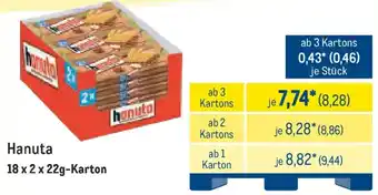 METRO Hanuta Angebot