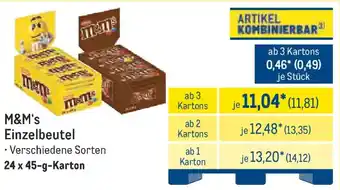 METRO M&M's Einzelbeutel Angebot