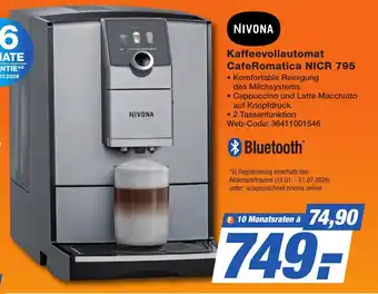 K+B Expert NIVONA Kaffeevollautomat CafeRomatica NICR 795 Angebot