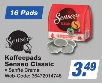 K+B Expert Senseo Kaffeepads Senseo Classic Angebot