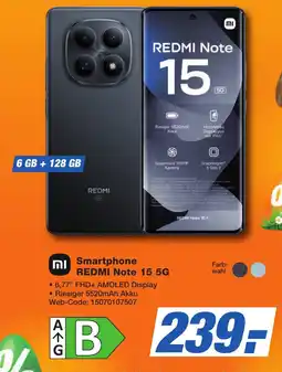 K+B Expert Xiaomi Smartphone REDMI Note 15 5G Angebot